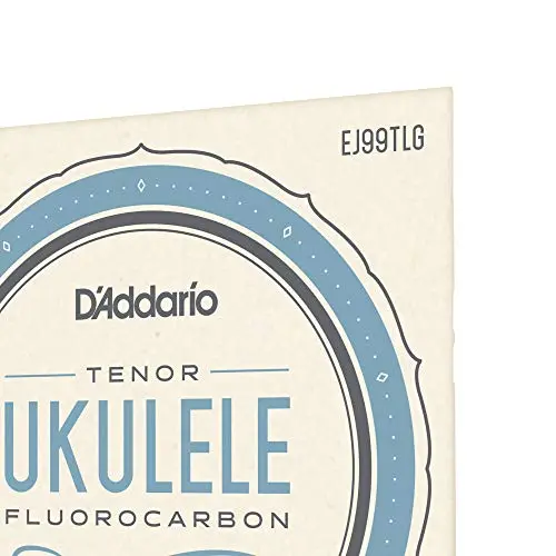 D'Addario Fluorocarbon Tenor Ukulele Strings EJ99TLG Low-G, 4-String Set | Bright Tone & Unsurpassed Intonation - view 4