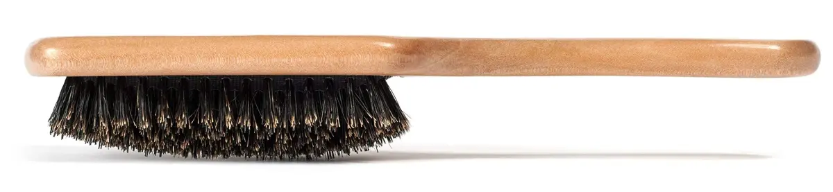 GranNaturals Boar Bristle Paddle Hair Brush | Natural Wooden Large Flat Square for Fine, Thin, Straight Hair - view 8