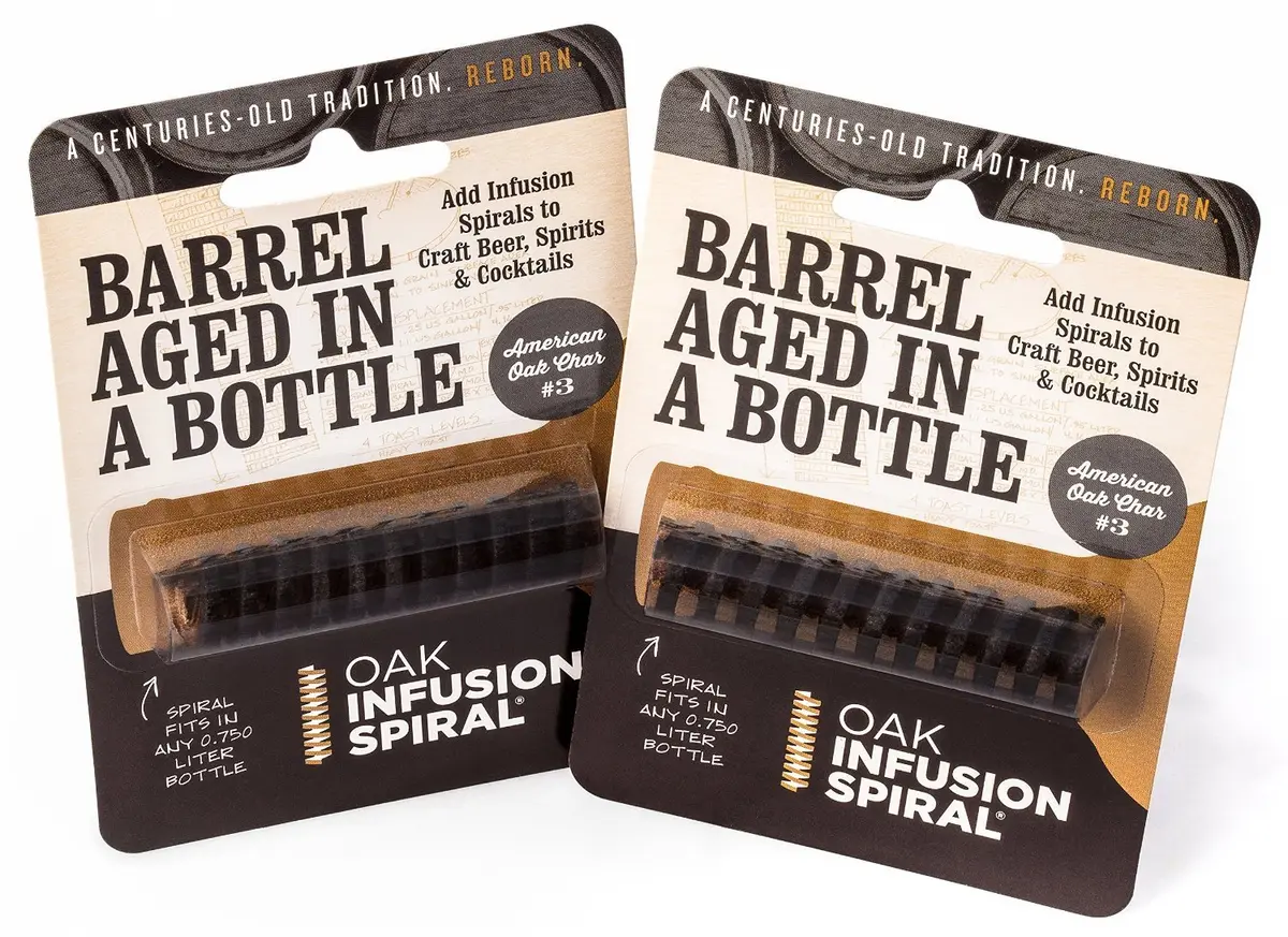 Oak Infusion Spiral Barrel Aged Oak Infusion Spiral 2 Pack | Age Your Whiskey - main product image