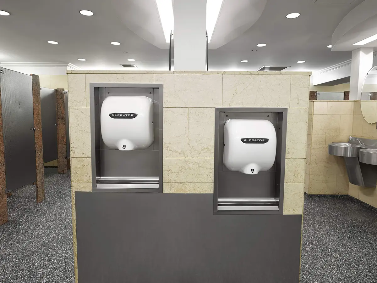 XLERATOR Hand Dryer 208-277V | Energy-Efficient, Surface-Mounted, White Thermoset Cover - view 7