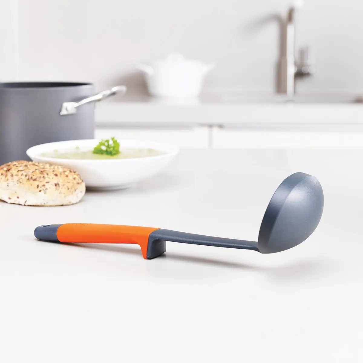 Joseph Joseph Carousel Nylon Kitchen Utensil Set with Rotating Stand | 6 Non-Stick Tools, Multicolor - view 7