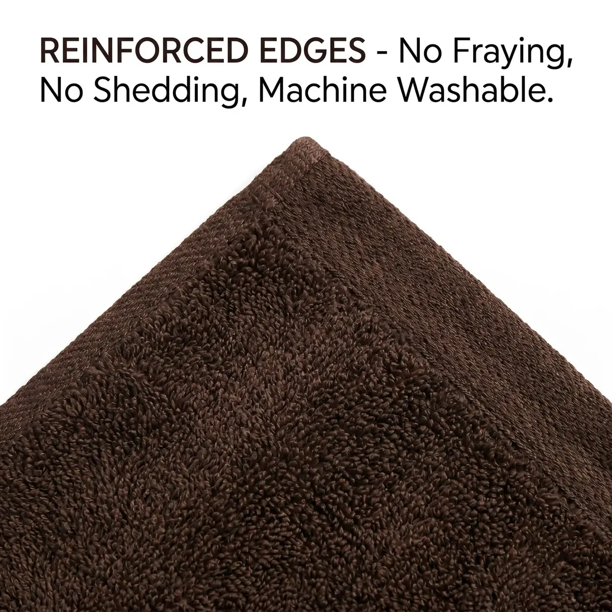 HUINI Microfiber Salon Towels, Brown, 12 Pack, 14 x 30 in | Ultra-Soft & Absorbent Hair Drying Towels - view 4