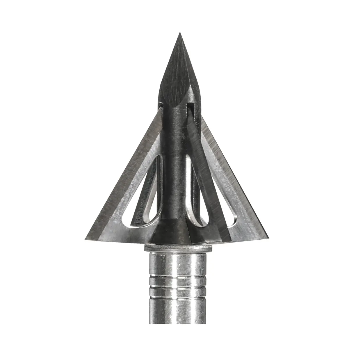 Slick Trick Broadheads - GrizzTrick - Standard - Magnum Pro Series Broadheads | 100 Grain, 2 Pack, Silver/Black - main product image
