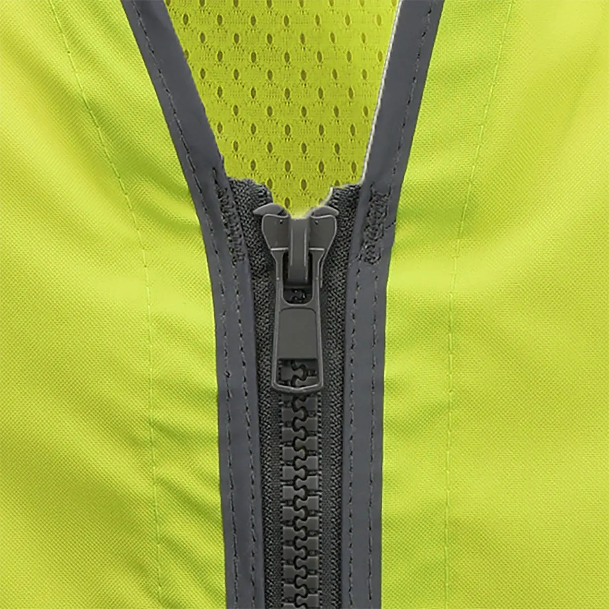 Radians SV55 Hi Vis Type R Class 2 Engineer Safety Vest, Green, M | Heavy Duty Reflective Workwear - view 6