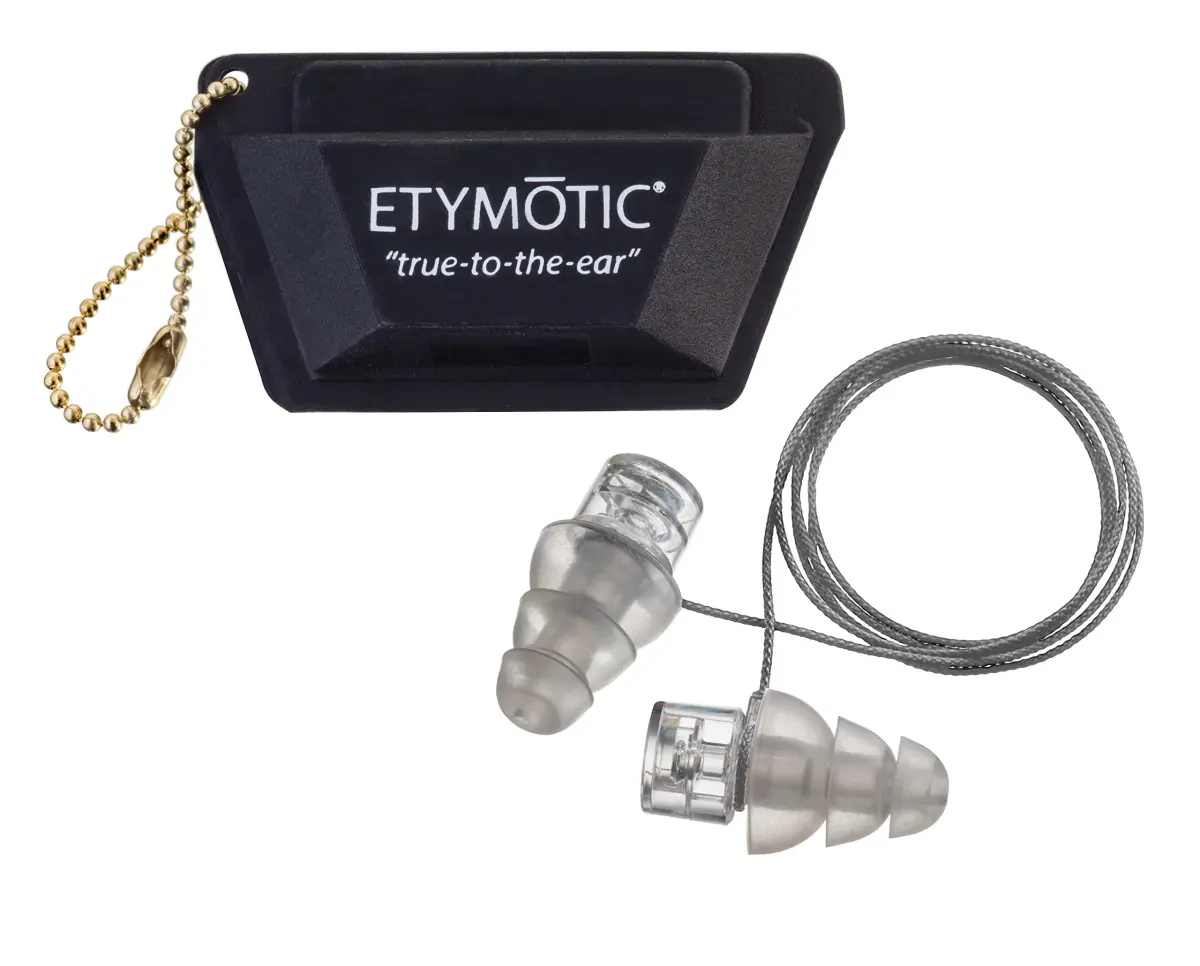 Etymotic ER20XS High-Fidelity Earplugs - Large Fit, Clear Stem | 20dB Noise Reduction - view 2