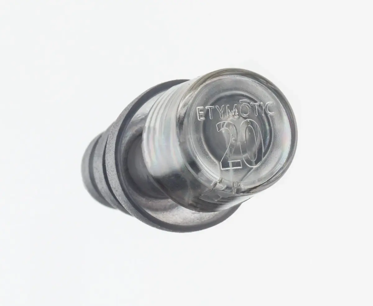Etymotic ER20XS High-Fidelity Earplugs - Large Fit, Clear Stem | 20dB Noise Reduction - view 3
