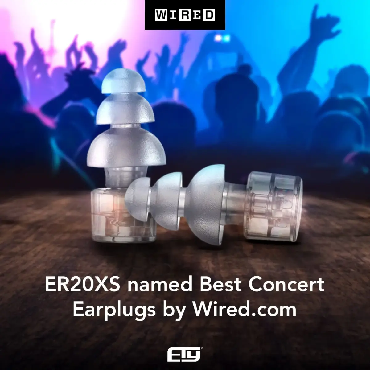 Etymotic ER20XS High-Fidelity Earplugs - Large Fit, Clear Stem | 20dB Noise Reduction - view 4