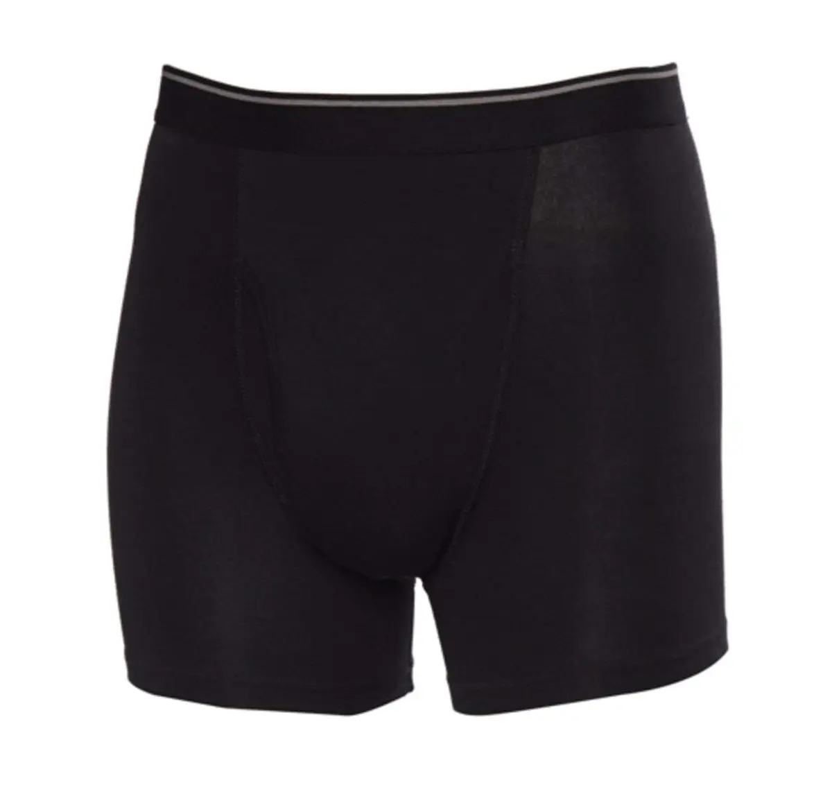 Kirkland Signature Men's Boxer Brief Pima Cotton 4 Pack Large Black | Super Soft, Tagless, Stretch Fit - view 2