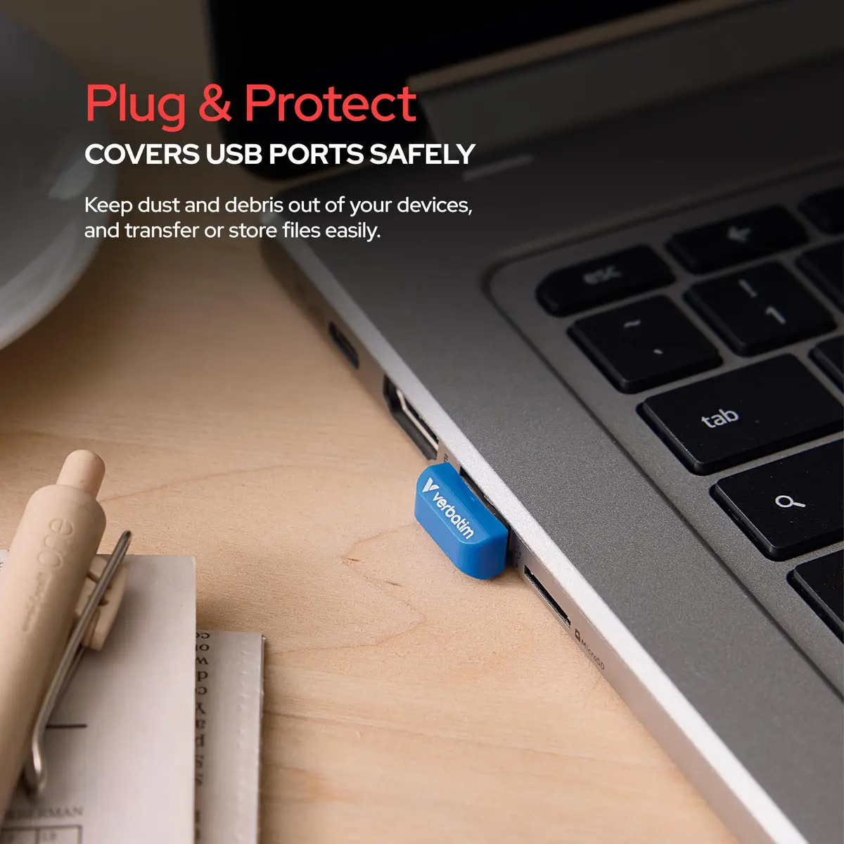 Verbatim 32GB USB Drive Store 'n' Stay Nano USB 3.2 Gen 1 Flash Drive | Compact, Reliable, Fast File Sharing - view 5