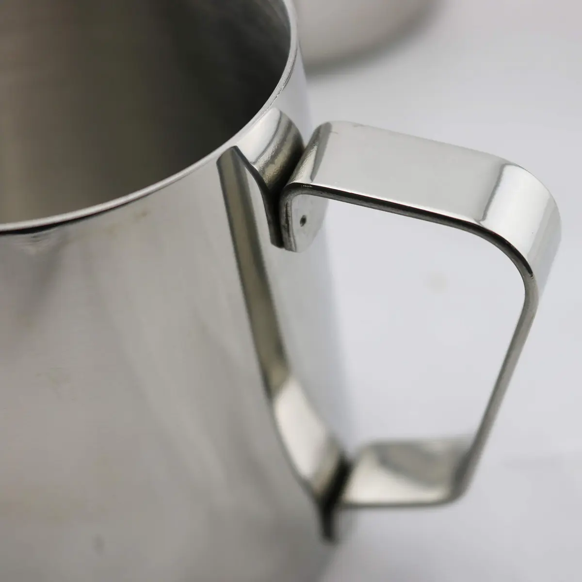 Rhinowares Professional Milk Pitcher 32oz | Thick Food Grade Stainless Steel for Baristas - view 4