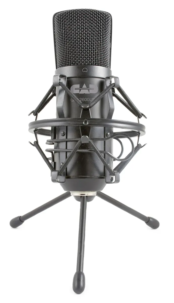 CAD Audio GXL2600USB Large Diaphragm USB Studio Microphone | Cardioid Condenser, 20Hz-20kHz, -35dB Sensitivity - main product image
