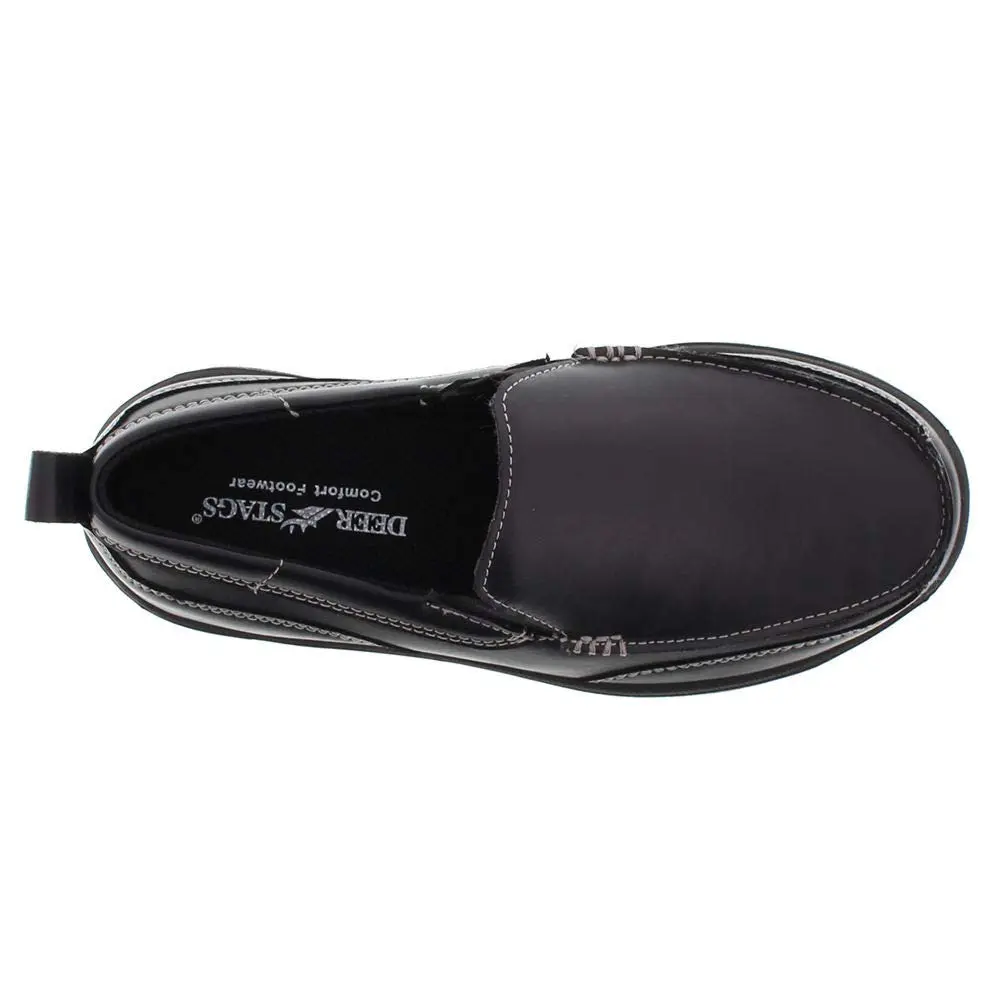 Deer Stags Zesty Dress Casual Slip-On Shoes for Little Kids | Comfortable Synthetic Leather Fit - view 2