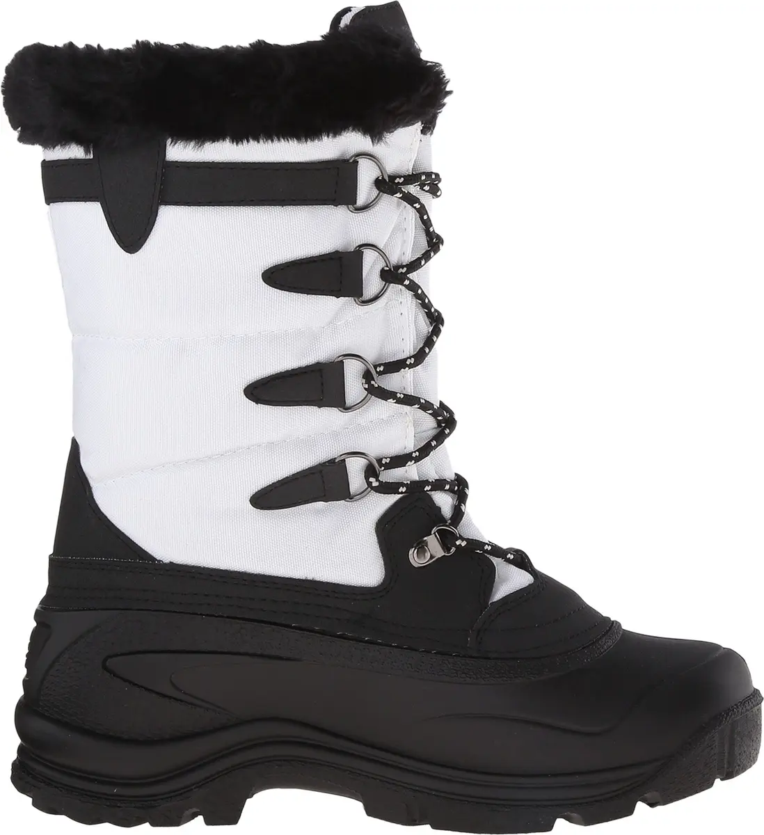 Kamik Women's Shellback Insulated Winter Boot, White, Size 9 | Waterproof Snow Boot for Cold Weather - view 5