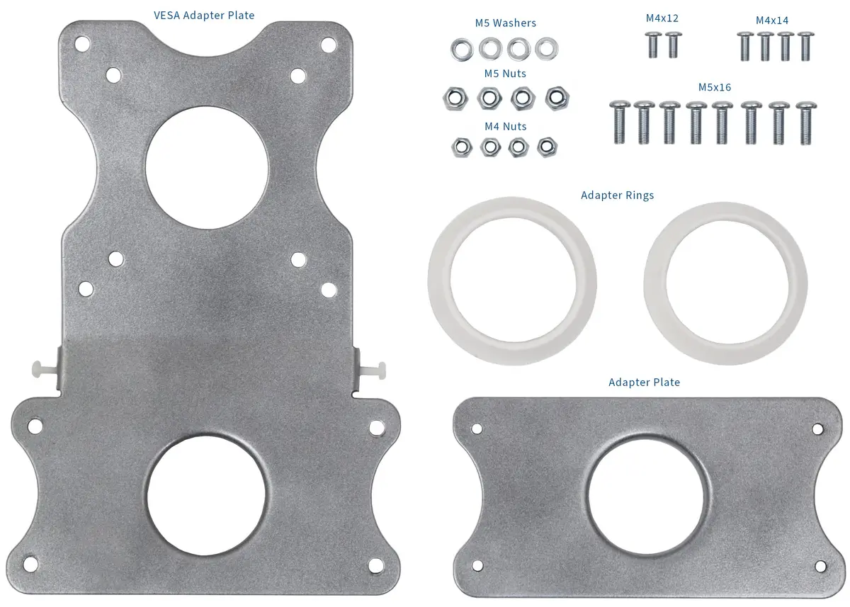 VIVO VESA Mount Kit for Apple iMac 21.5 inch & 27 inch | Steel Adapter for Late 2009-2020 Models - view 7