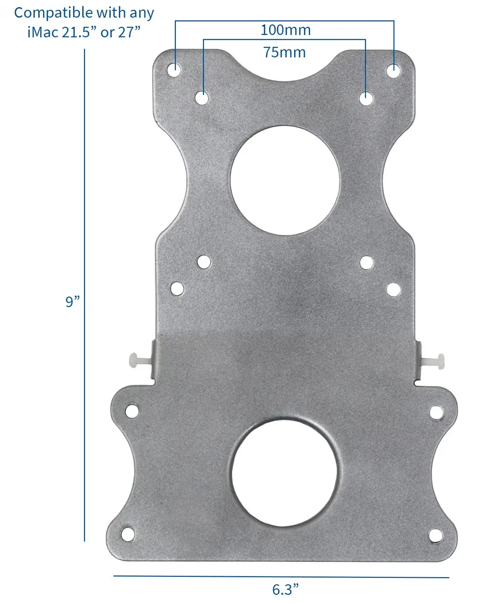 VIVO VESA Mount Kit for Apple iMac 21.5 inch & 27 inch | Steel Adapter for Late 2009-2020 Models - view 2