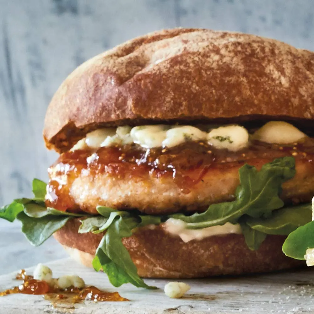 Trident Seafoods Wild Alaska Salmon Burgers 11.2 Oz | Healthy, Sustainable Fish - view 2