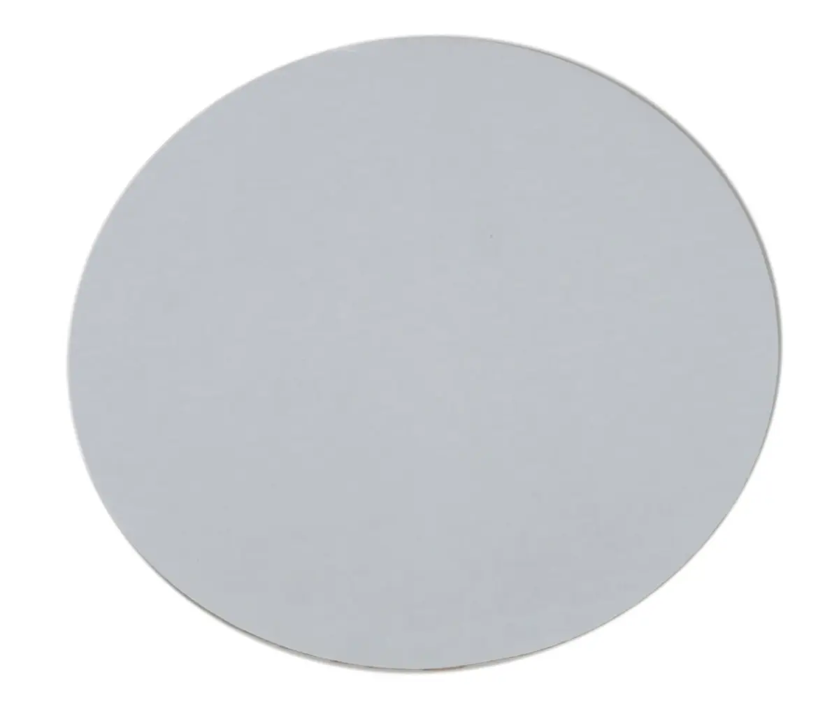 Southern Champion Tray 16" Mottled Corrugated Cake & Pizza Circles | Uncoated Single Wall, White, Case of 100 - main product image