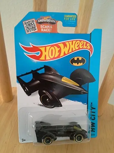 Hot Wheels Batmobile Live! Die-Cast Vehicle 4.5 x 6.5 x 1.5 inches | Blue, 1:64 Scale, Collectible - main product image