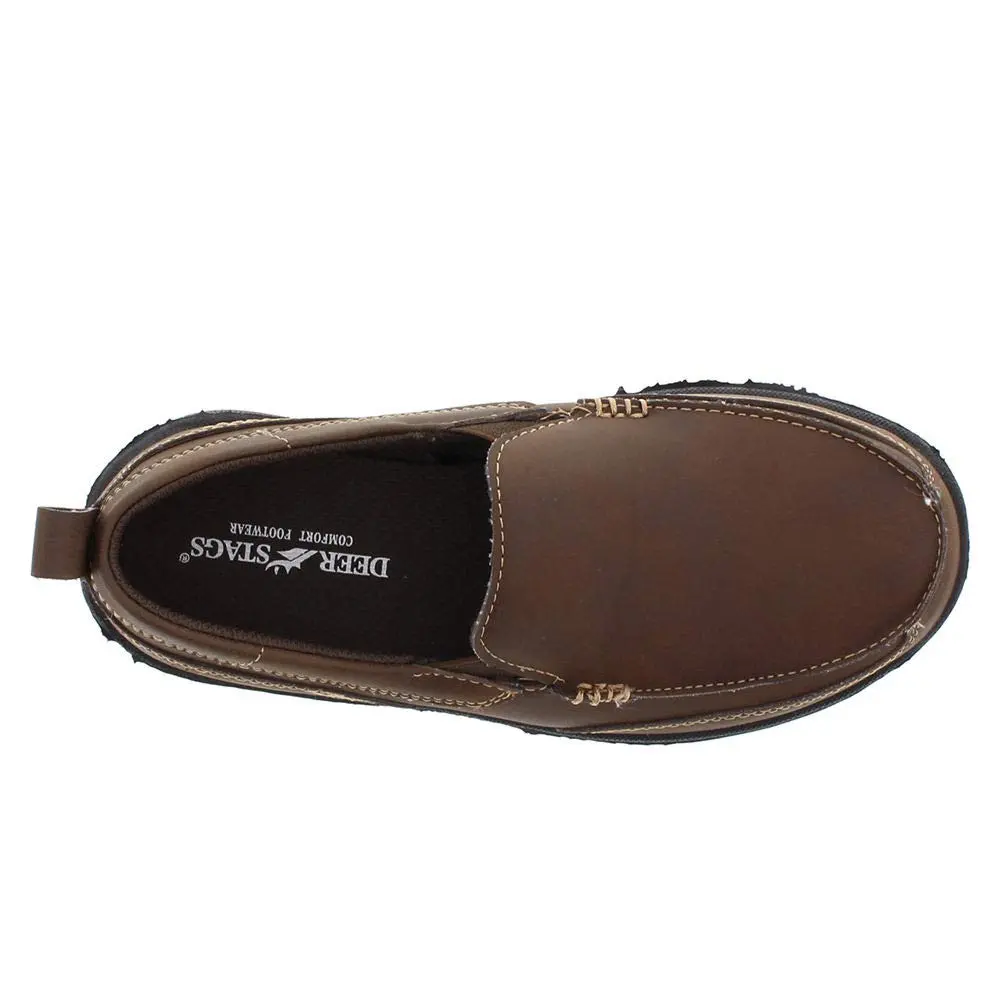 Deer Stags Zesty Big Kid Loafer Brown 5 | Classic Casual Comfort - view 3