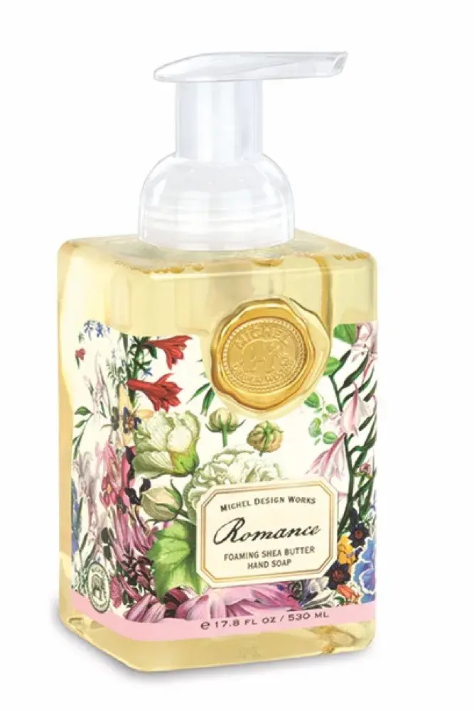 Michel Design Works Foaming Hand Soap, Blooms and Bees, 527ml (17.8 Fl Oz) | Gentle Cleansing & Moisturizing - main product image