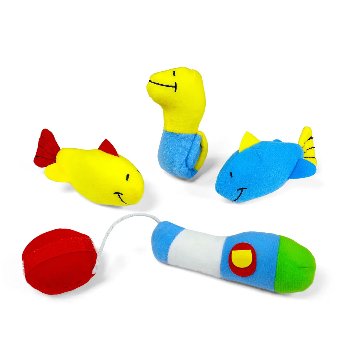 GUND Baby My First Tackle Box 5-Piece Sensory Plush Toy Playset for Babies | ASTM-Tested for Safe Play - view 5