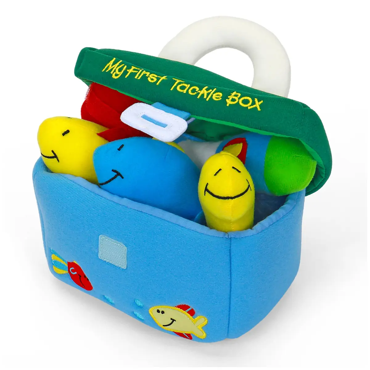 GUND Baby My First Tackle Box 5-Piece Sensory Plush Toy Playset for Babies | ASTM-Tested for Safe Play - view 3