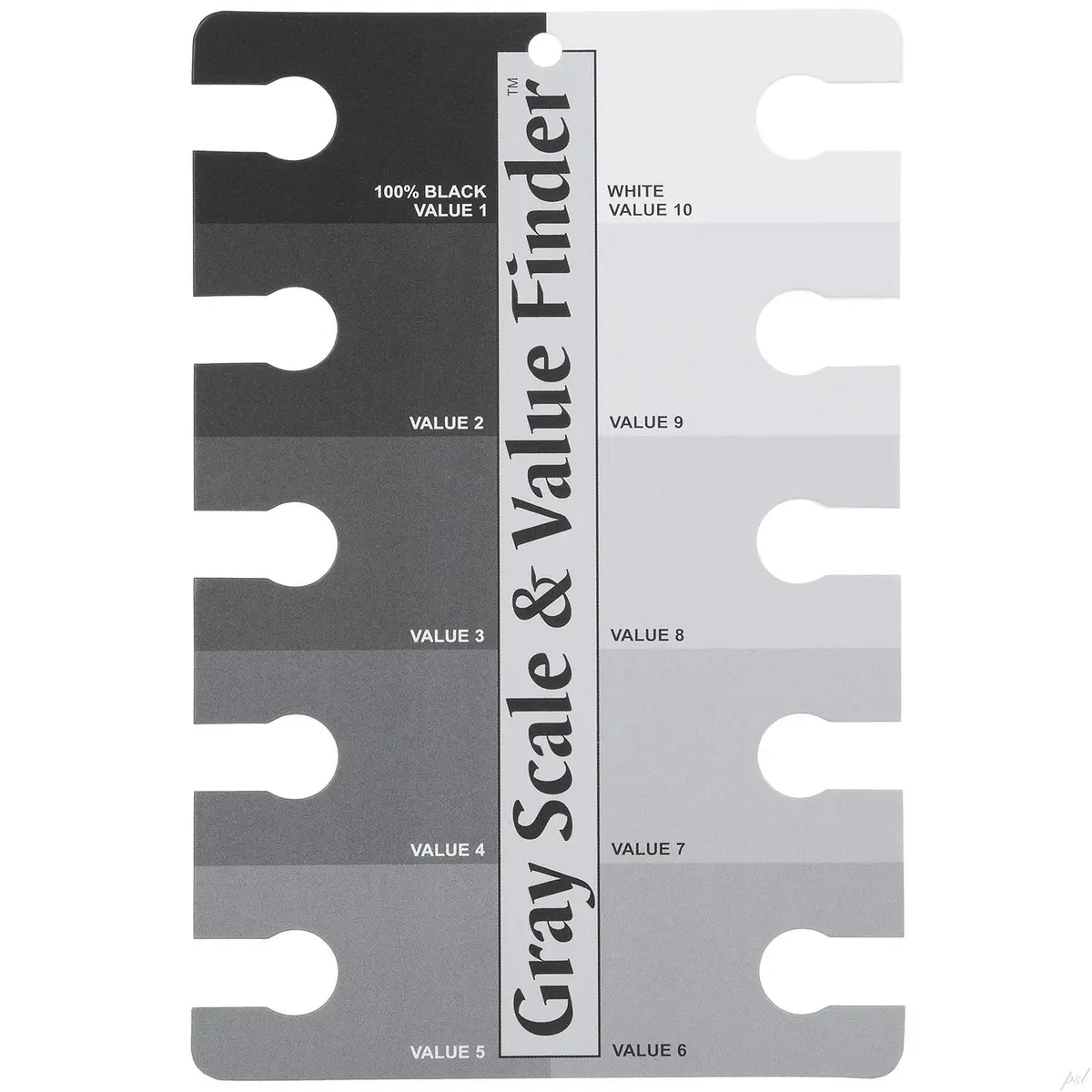 ASW Color Wheel Pocket Guide with Gray Scale Value Finder | Artists & Professionals - view 4