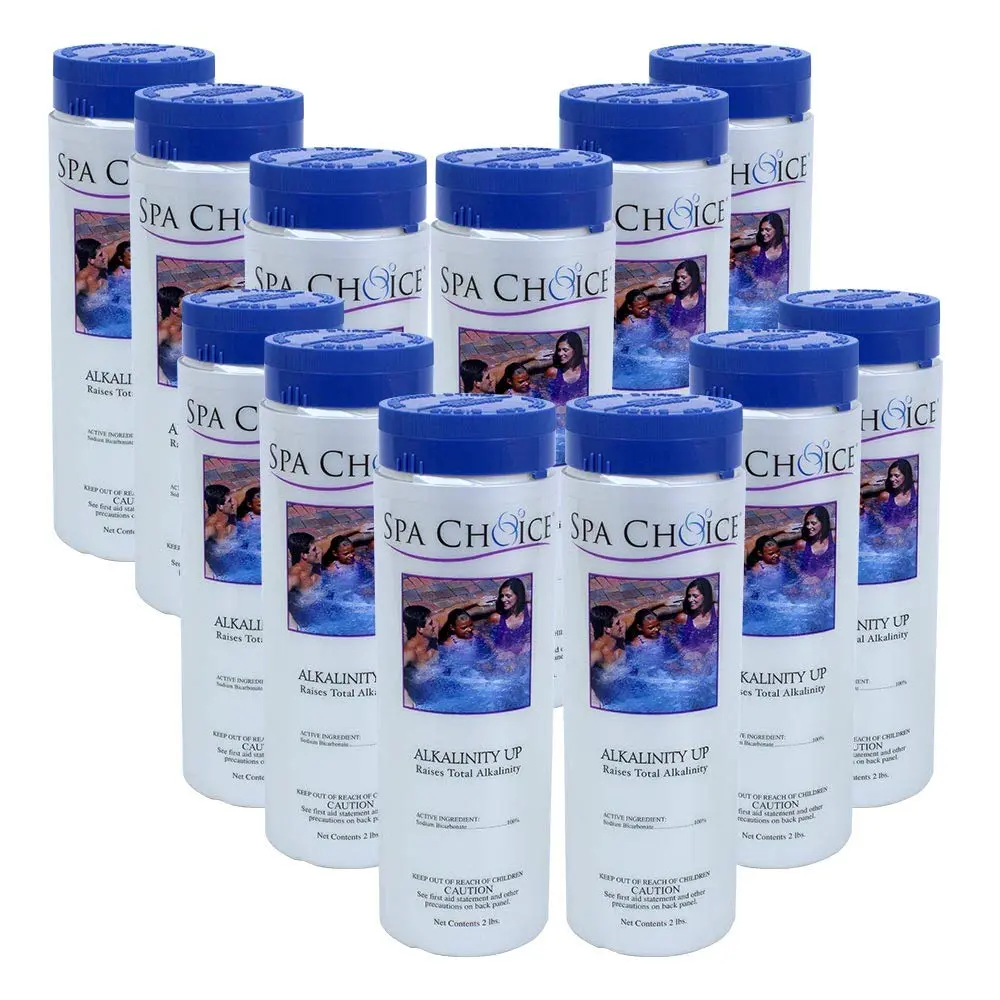 SpaChoice Alkalinity Increaser 12-Pack | Raises Total Alkalinity, Dissolves Quickly, Made in USA (24.587kg) - main product image