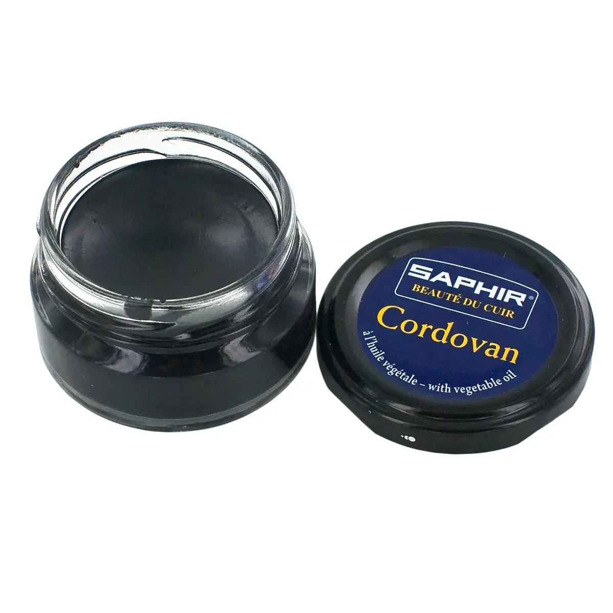 Saphir Crème Cordovan Shoe Polish 50ml (1.69 Fl Oz) | Natural Formula for Cordovan Leather - view 2