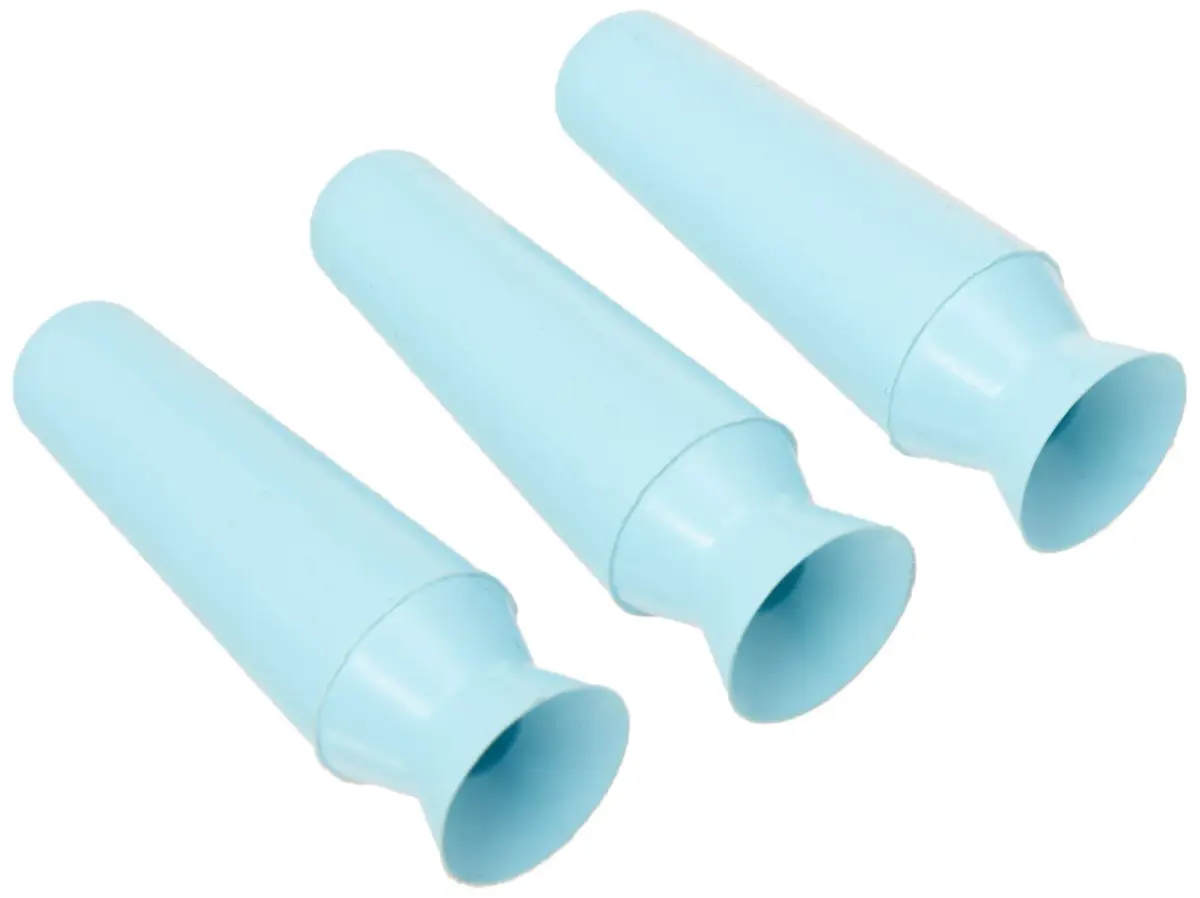 DMV Scleral Cup Contact Lens Applicator Tool 3 Pack (Blue) | FDA Approved, Made in USA - main product image