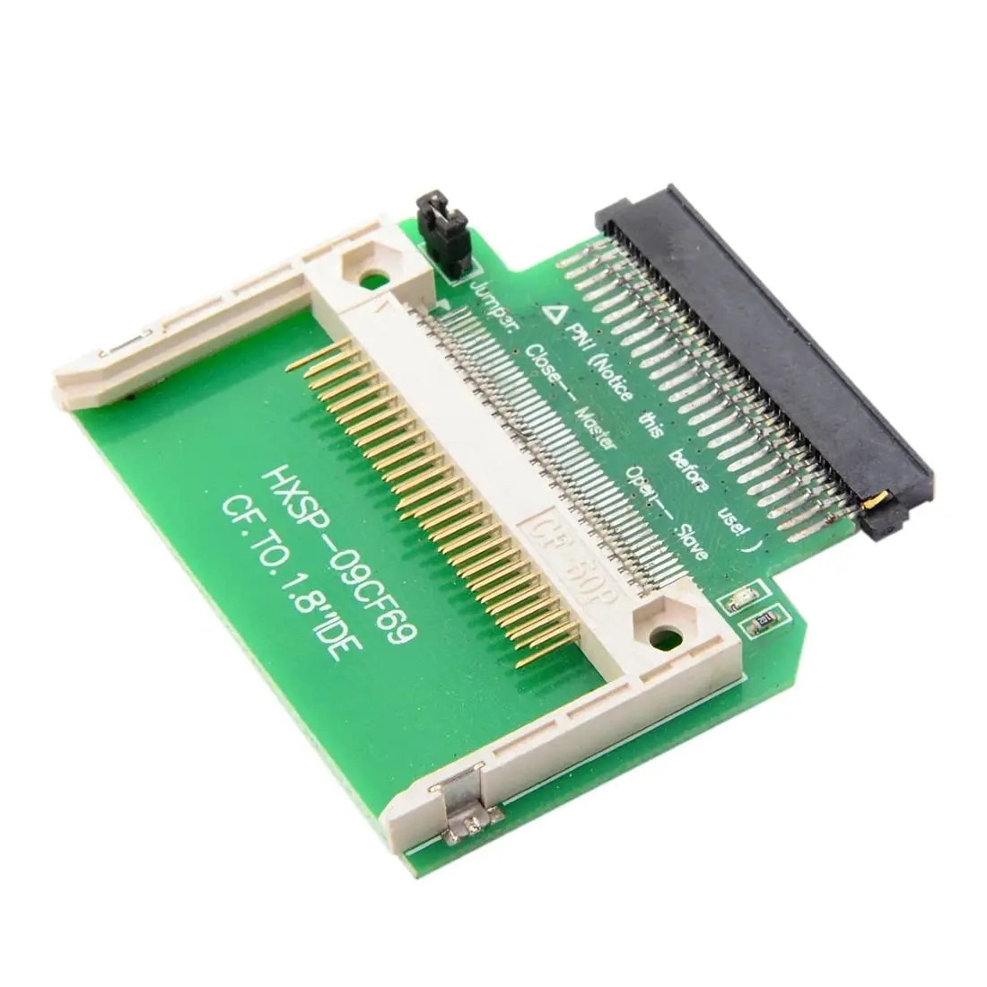 chenyang CF Compact Flash to 50pin 1.8 Inch IDE SSD Converter Adapter | USB 2.0 Interface - view 6