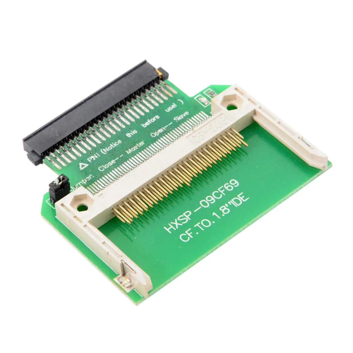 chenyang CF Compact Flash to 50pin 1.8 Inch IDE SSD Converter Adapter | USB 2.0 Interface - view 2