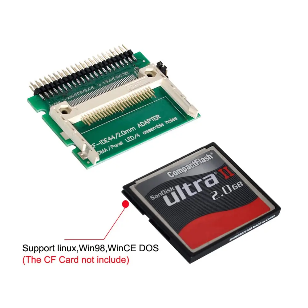 chenyang CF Compact Flash to 2.5" IDE Adapter | Supports UDMA Mode & Bootable on Any OS - view 3