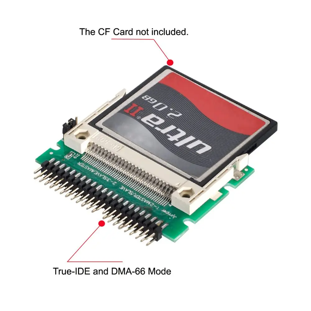 chenyang CF Compact Flash to 2.5" IDE Adapter | Supports UDMA Mode & Bootable on Any OS - view 4