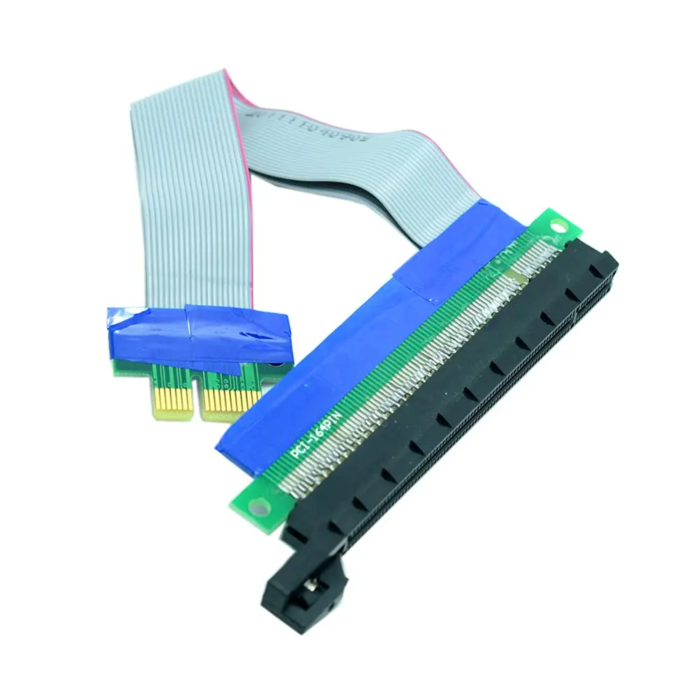 chenyang PCI-E 1x to 16x Extension Flex Cable Riser Card 20cm | Support PCIe 1X & 16X - view 8