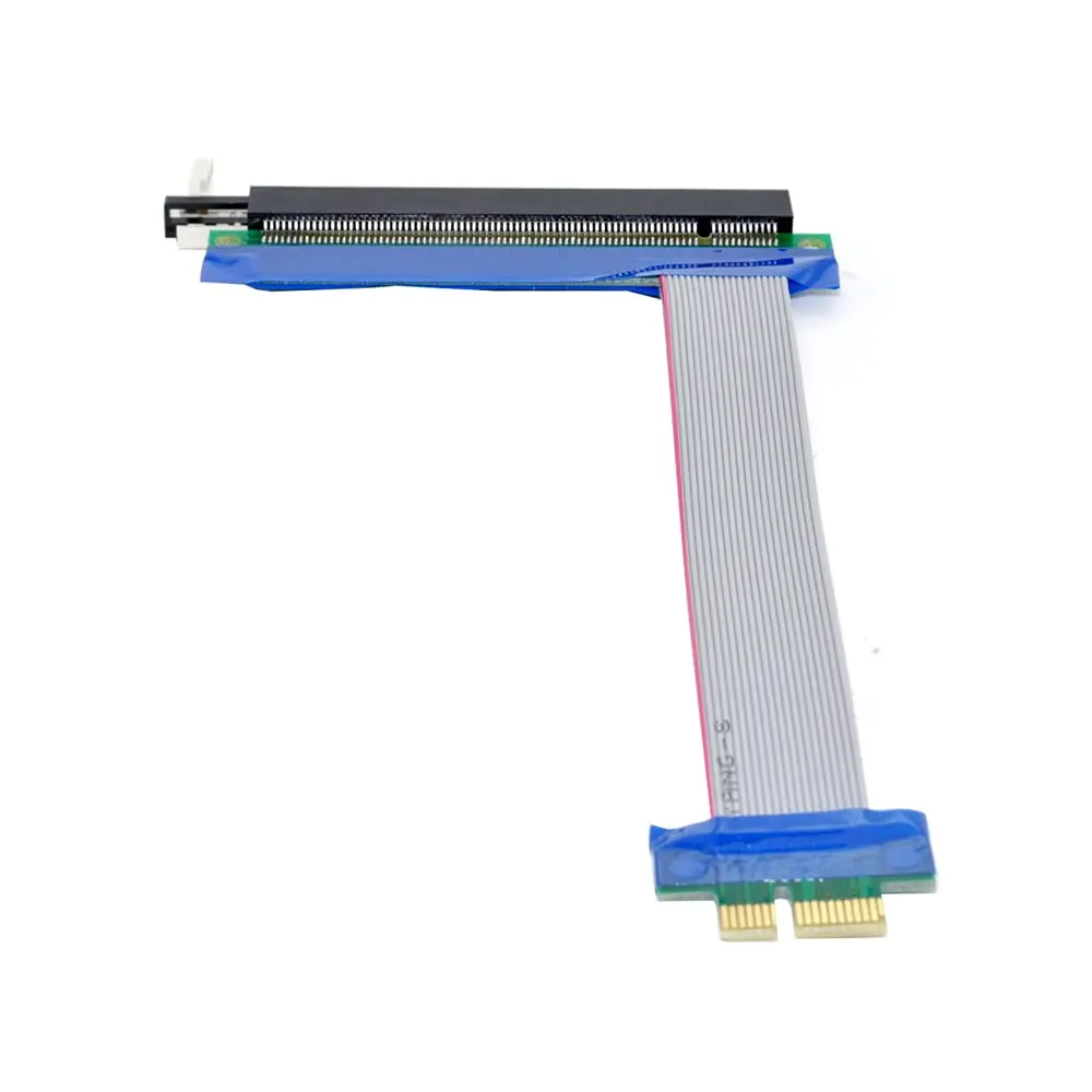 chenyang PCI-E 1x to 16x Extension Flex Cable Riser Card 20cm | Support PCIe 1X & 16X - view 2