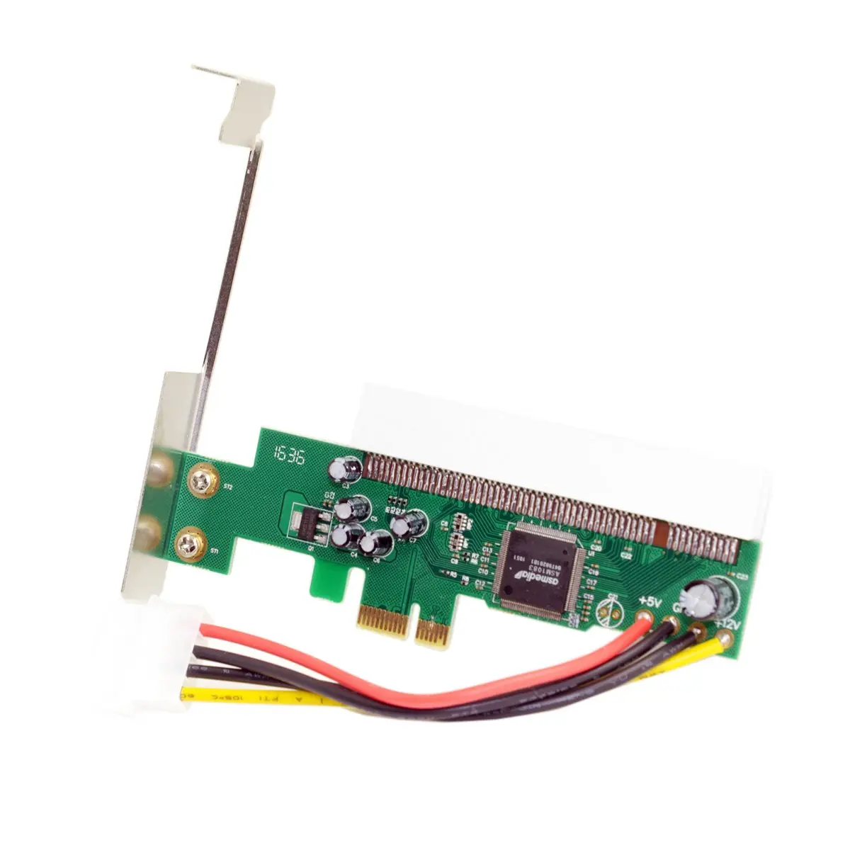 Cablecc PCI-Express PCIE PCI-E X1 X4 X8 X16 to PCI Bus Riser Card Adapter with Bracket for Windows - view 2