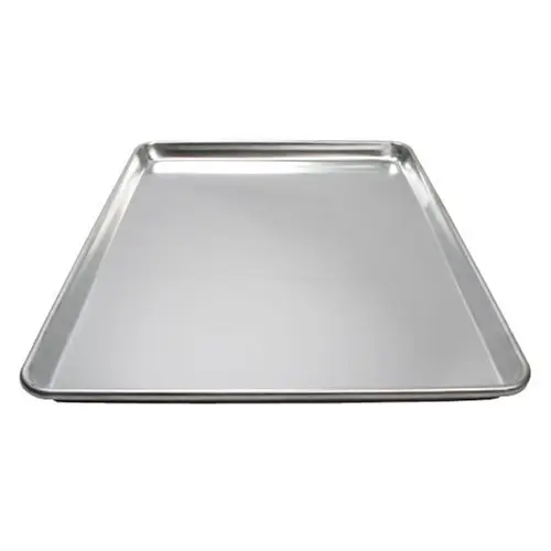 Winware 13 Inch x 18 Inch Aluminum Sheet Pan | Heavy Duty Commercial-Grade Bakeware - main product image