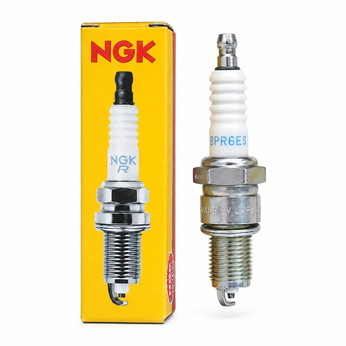 NGK BPR6ES Spark Plug for Honda Engines & Small Engines | Copper Core - main product image