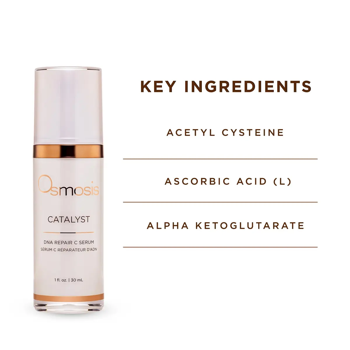 OSMOSIS Catalyst Vitamin C Serum for Uneven Skin Tone & Texture, 1 Fl Oz | Supports DNA Repair & Brightening - view 4