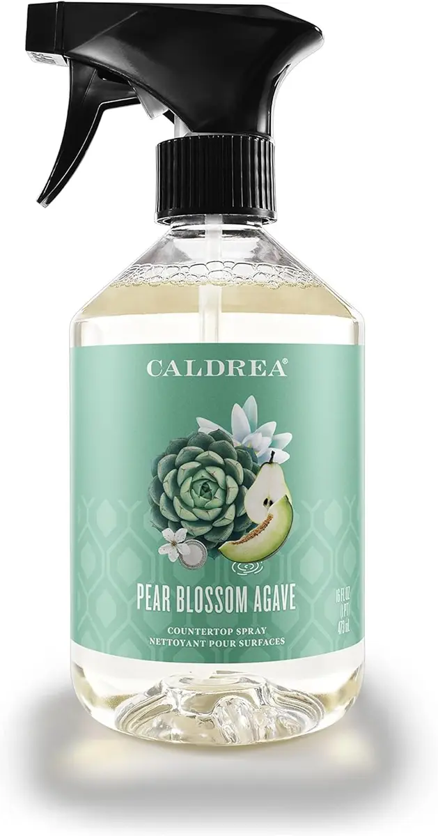 Caldrea Multi-Surface Countertop Spray Cleaner Pear Blossom Agave 473ml (16 Fl Oz) | Cleans All Finished Surfaces - main product image