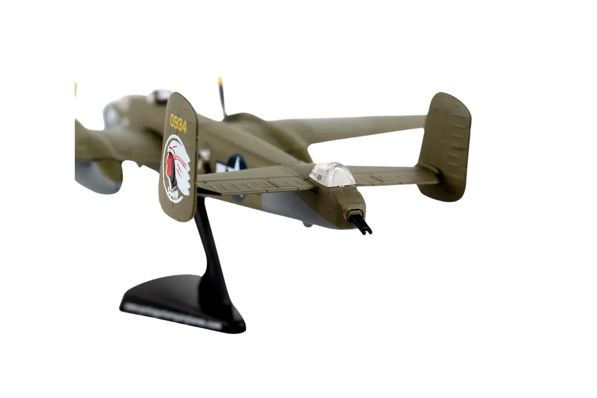 Postage Stamp B-25J Mitchell Betty's Dream Vehicle 1/100 Scale | WWII Aircraft Replica for Collectors - view 5