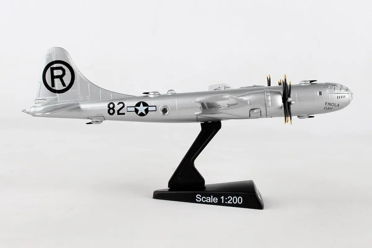 Postage Stamp B-29 Superfortress Enola Gay Vehicle 1:200 Scale | WWII Aircraft Collectible - view 9