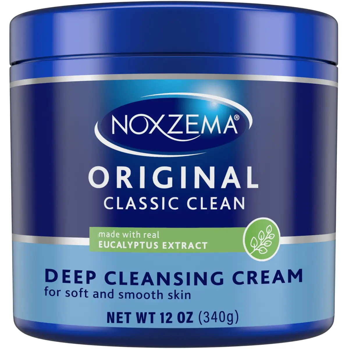 Noxzema Classic Clean Cream Original Deep Cleansing 340ml (12 Fl Oz) | Dermatologist Tested for Sensitive Skin - main product image