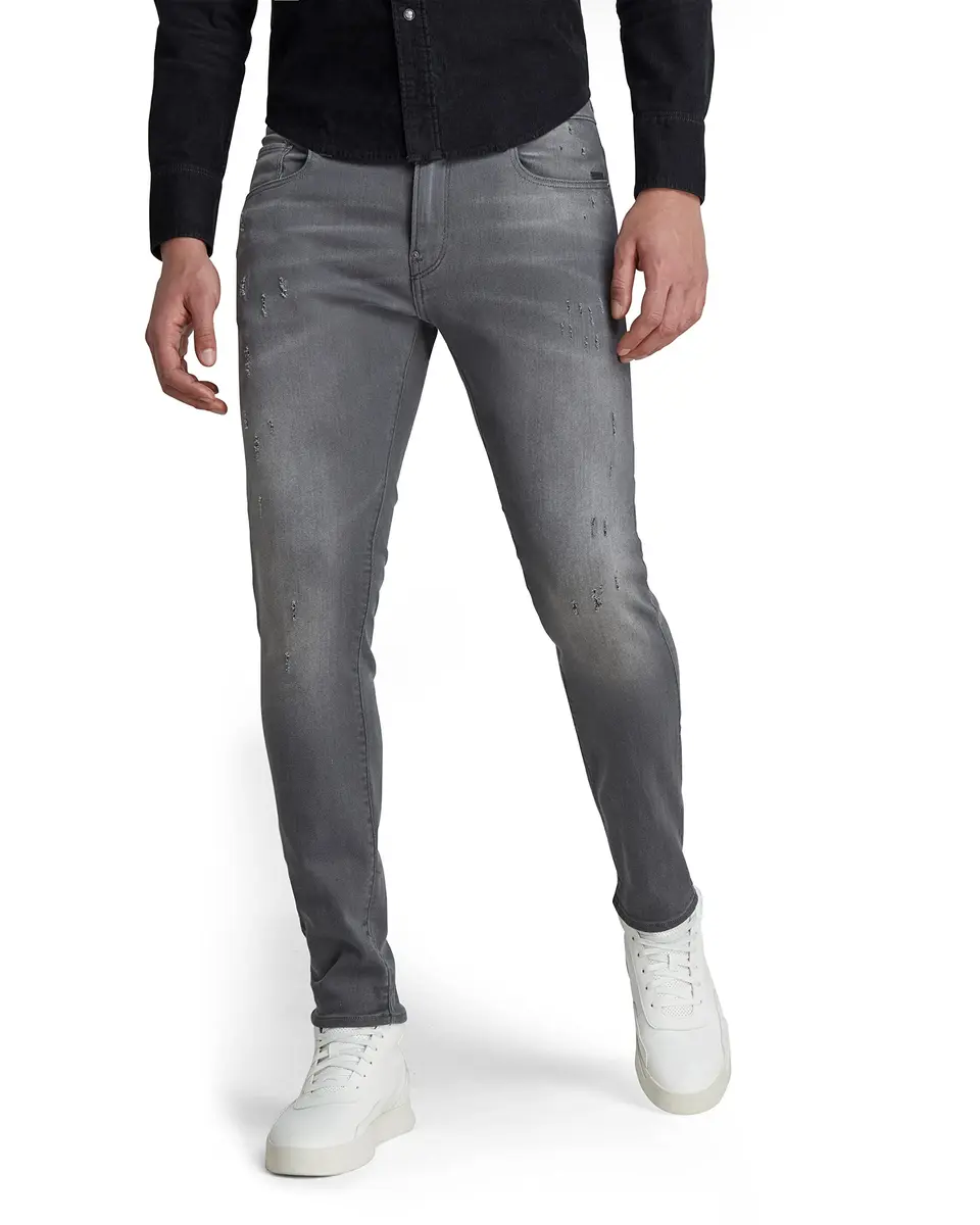 G-STAR Raw Men's Revend Skinny Fit Jeans, Light Aged Destroyed, 30W x 34L | Modern Skinny Fit Denim - main product image