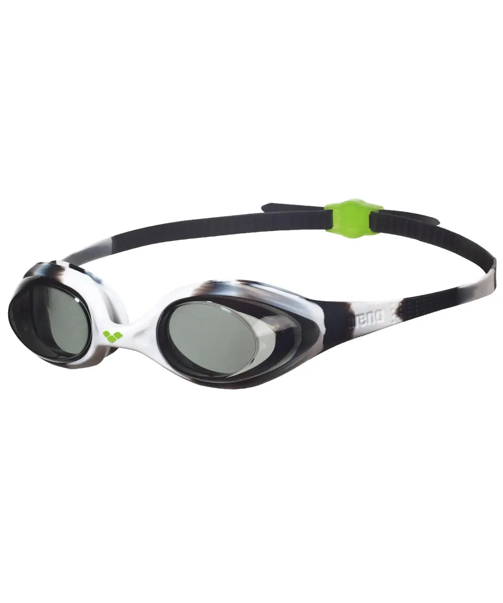 ARENA Unisex Youth Spider Junior Swim Goggles No Fog Non-Mirror Lens | Easy Adjust Strap, No Leak, Ages 6-12 - main product image
