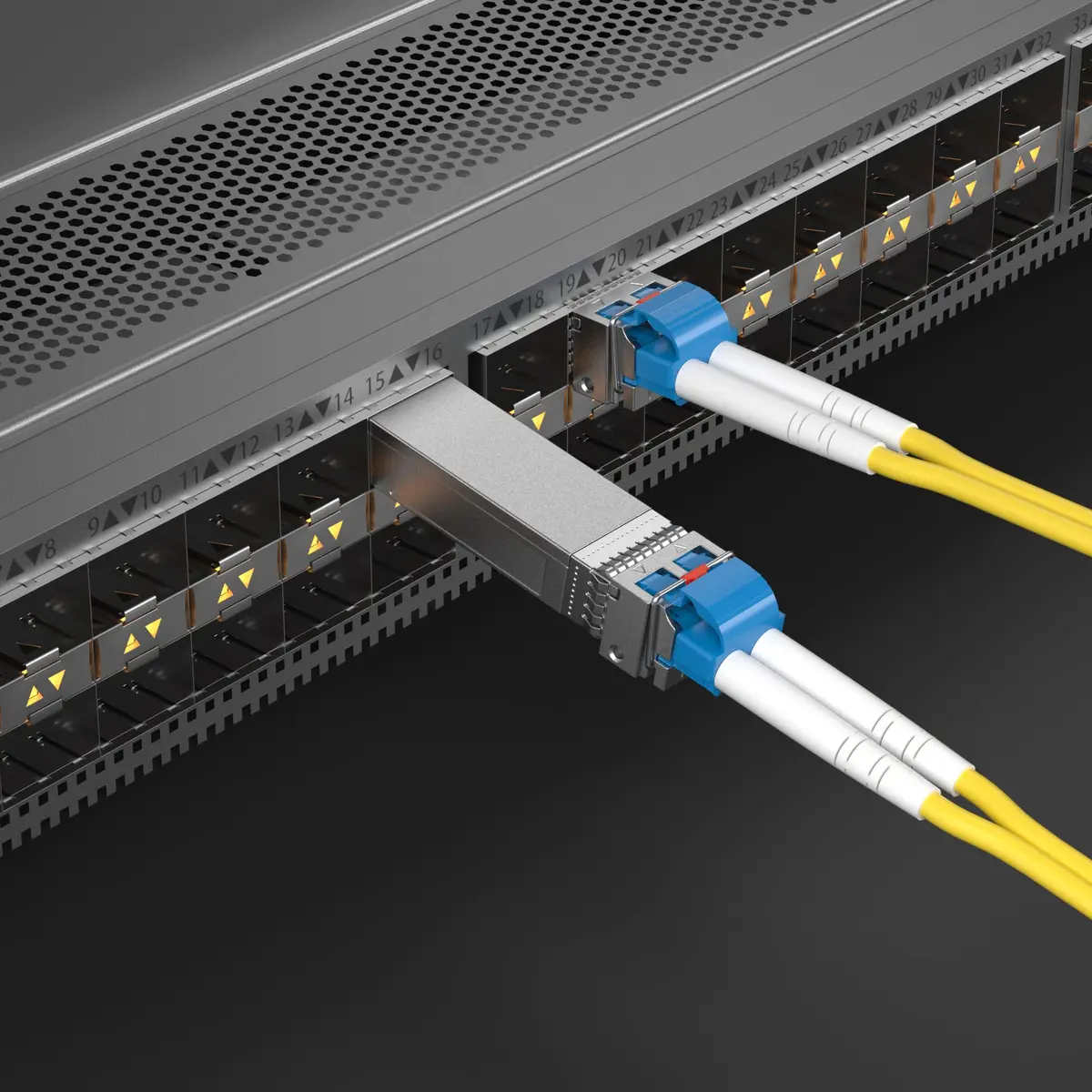 10Gtek 10GBase-ER SFP+ Transceiver 40km SMF Module | LC Duplex Connector, 1550nm Wavelength - view 7