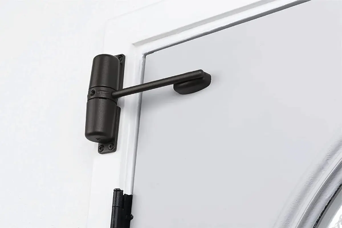 Wright Products VWC50BZ Vertical Door Closer Black | Adjustable Tension for Interior Doors - view 5