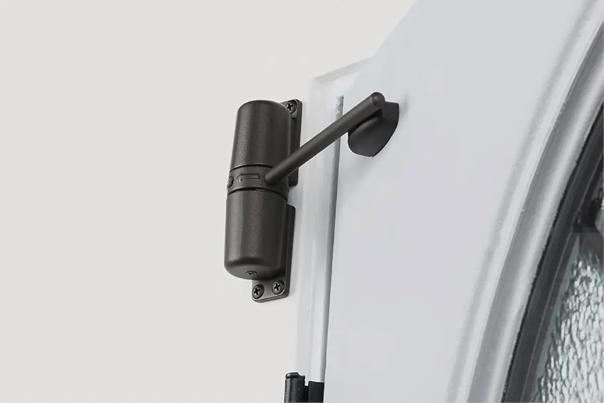 Wright Products VWC50BZ Vertical Door Closer Black | Adjustable Tension for Interior Doors - view 6