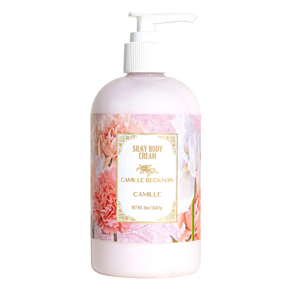 Camille Beckman Silky Body Cream Daily Moisturizer 380ml (13 oz) | Non-Greasy Hydration with Almond Oil - main product image
